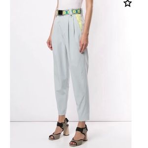 Kolor high-waisted trousers